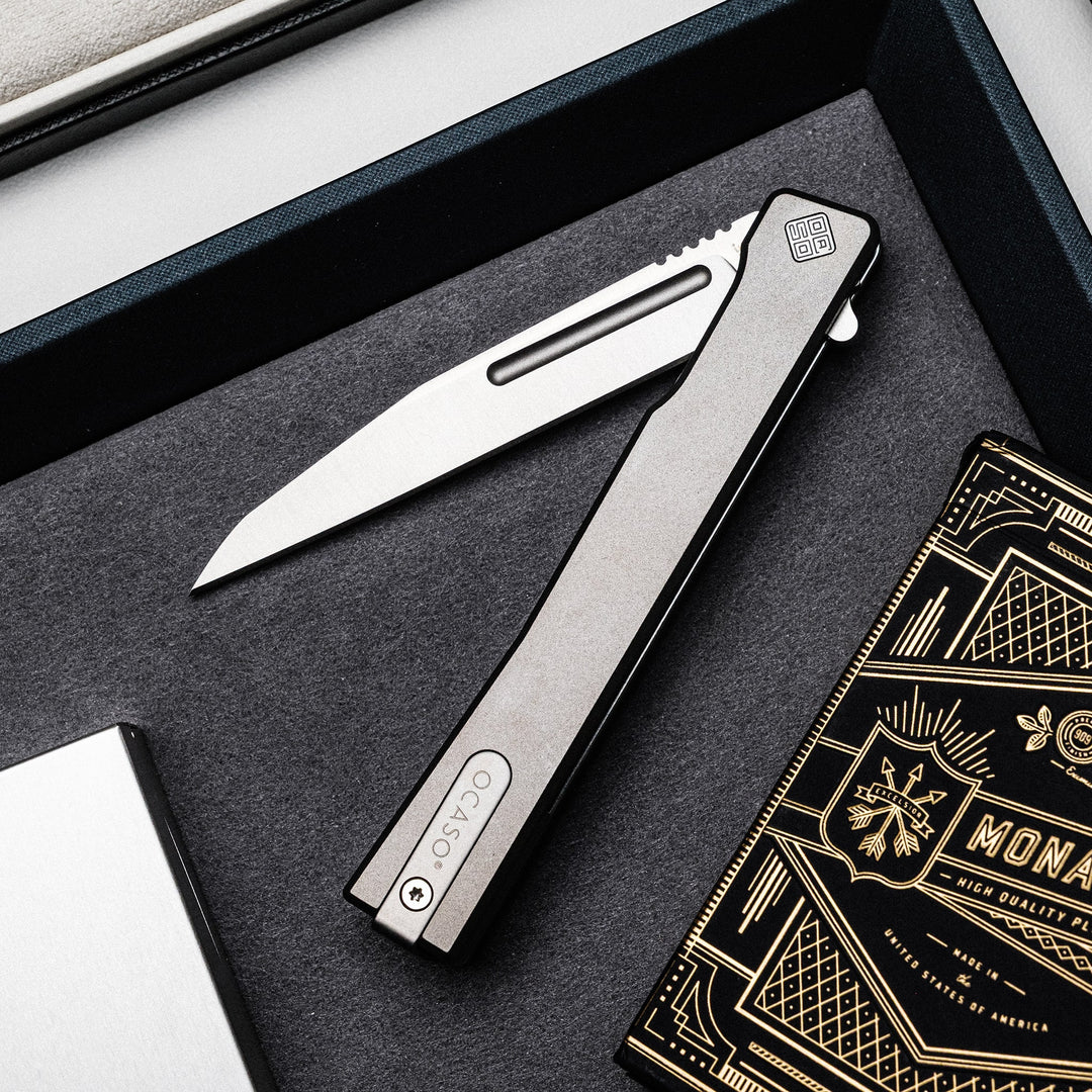 Ocaso Solstice Titanium Gentleman knife