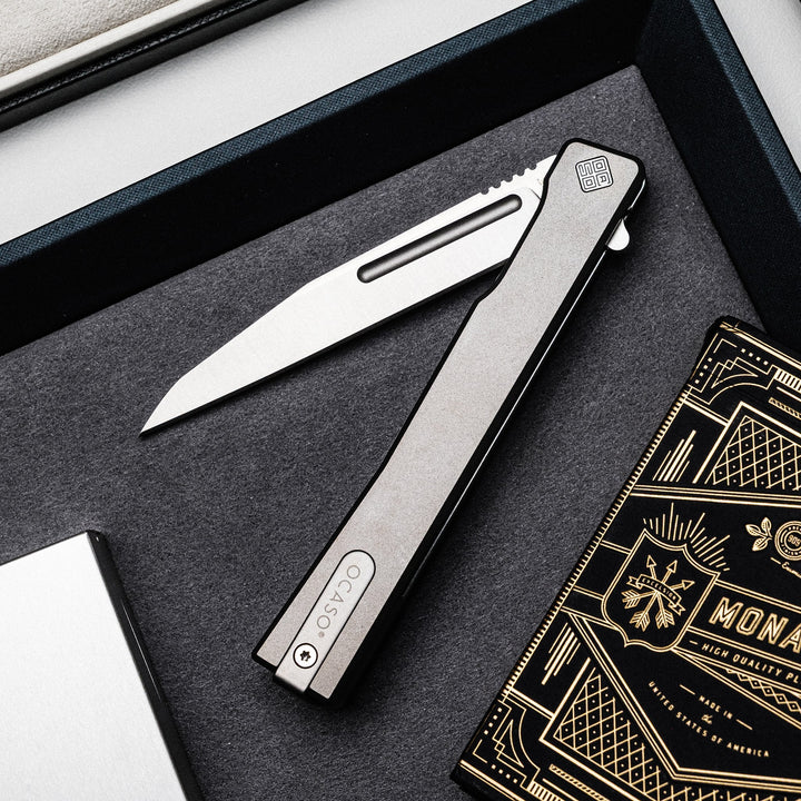 Ocaso Solstice Titanium Gentleman knife