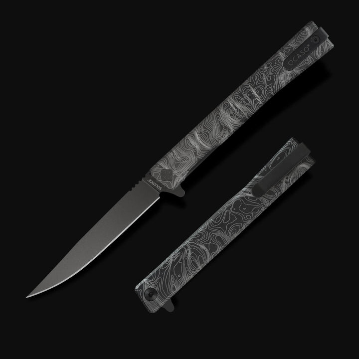 Engraved Titanium Solstice