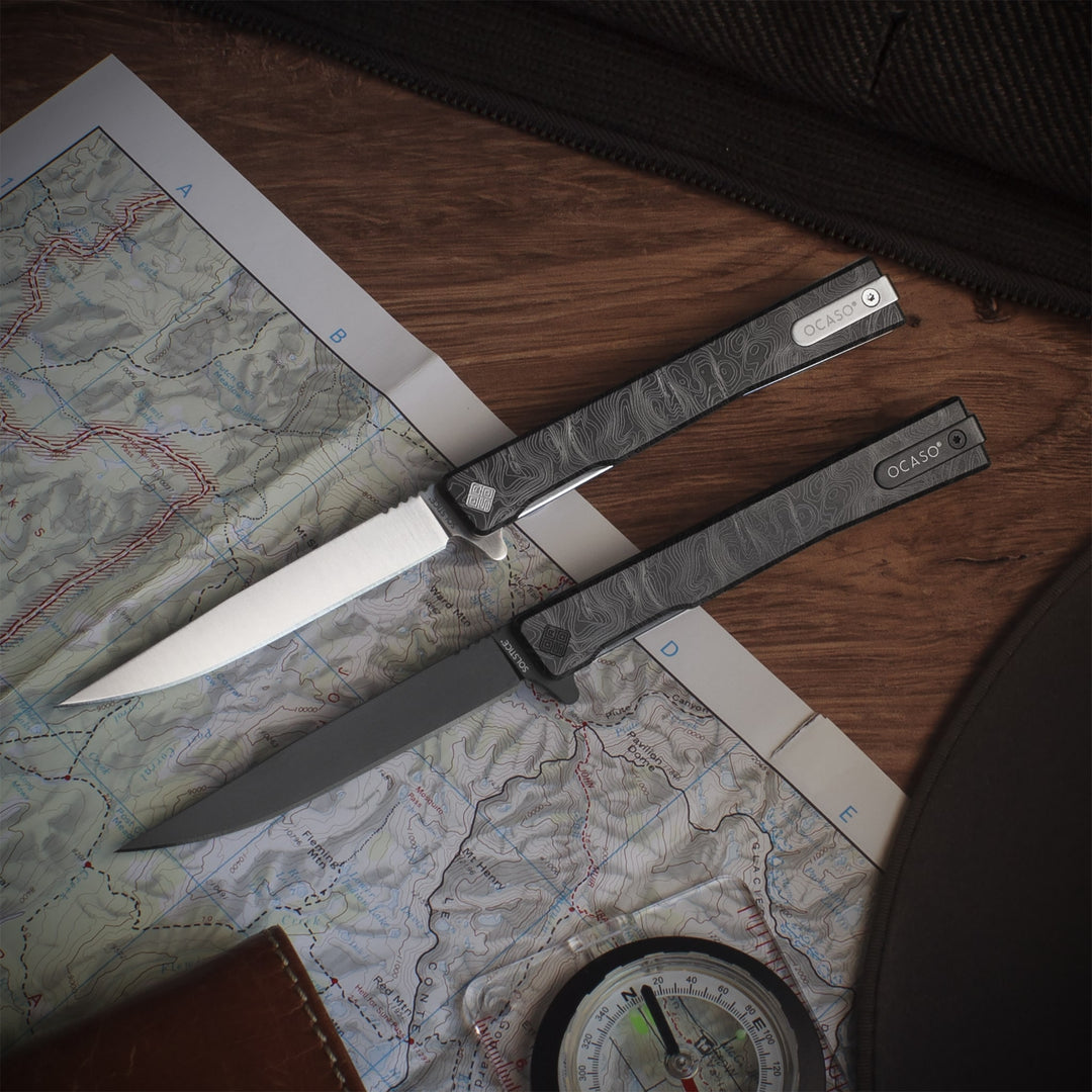 Engraved Titanium Solstice