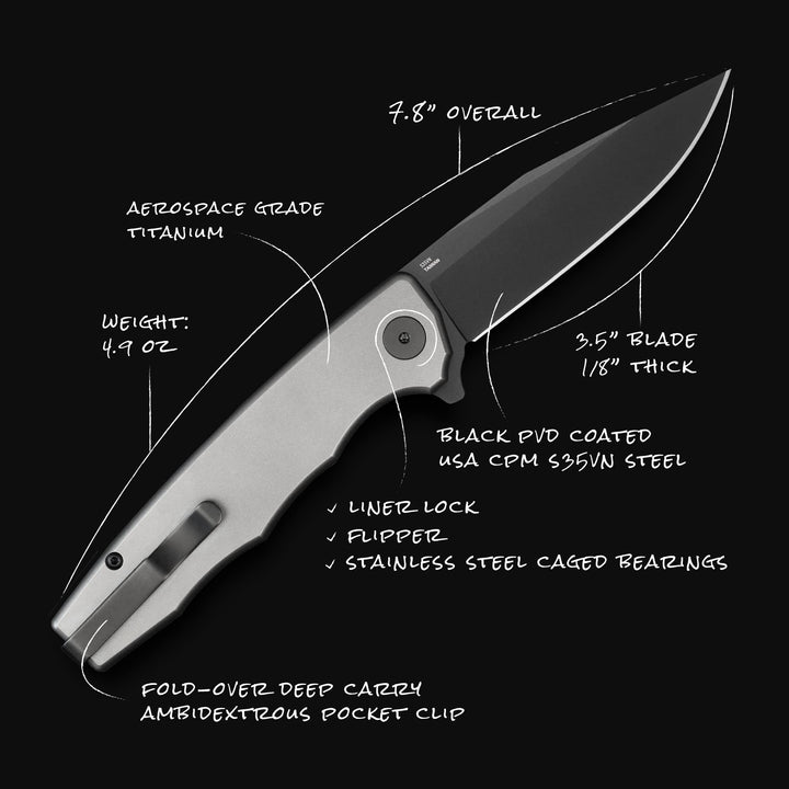 Strategy Titanium EDC Knife