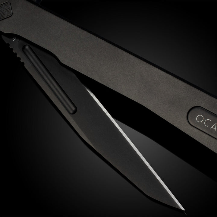 Solstice Executive knife Black Titanium + Black / Wharncliffe