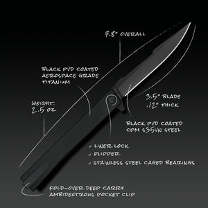 Black Titanium + Black / Harpoon