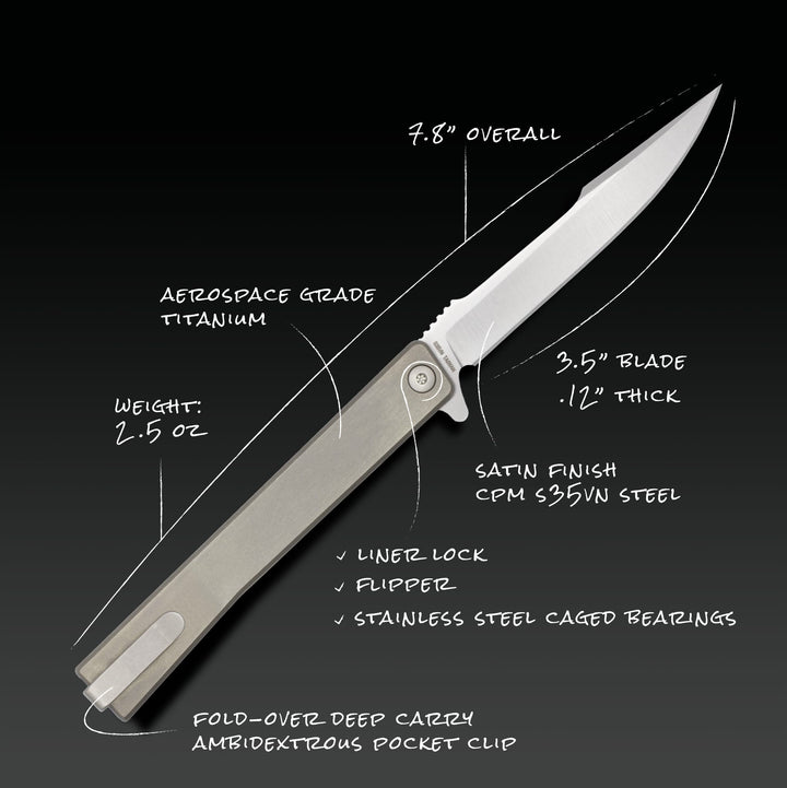 Solstice Gentleman's knife