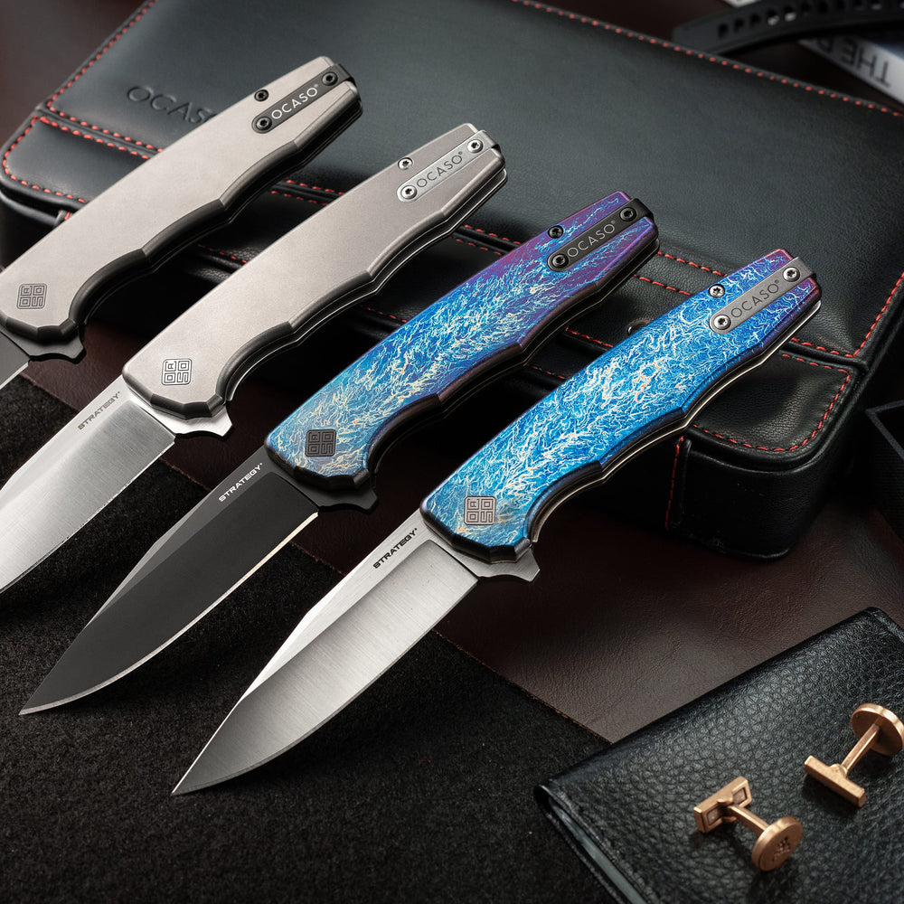 Anodized Titanium Strategy Black PVD