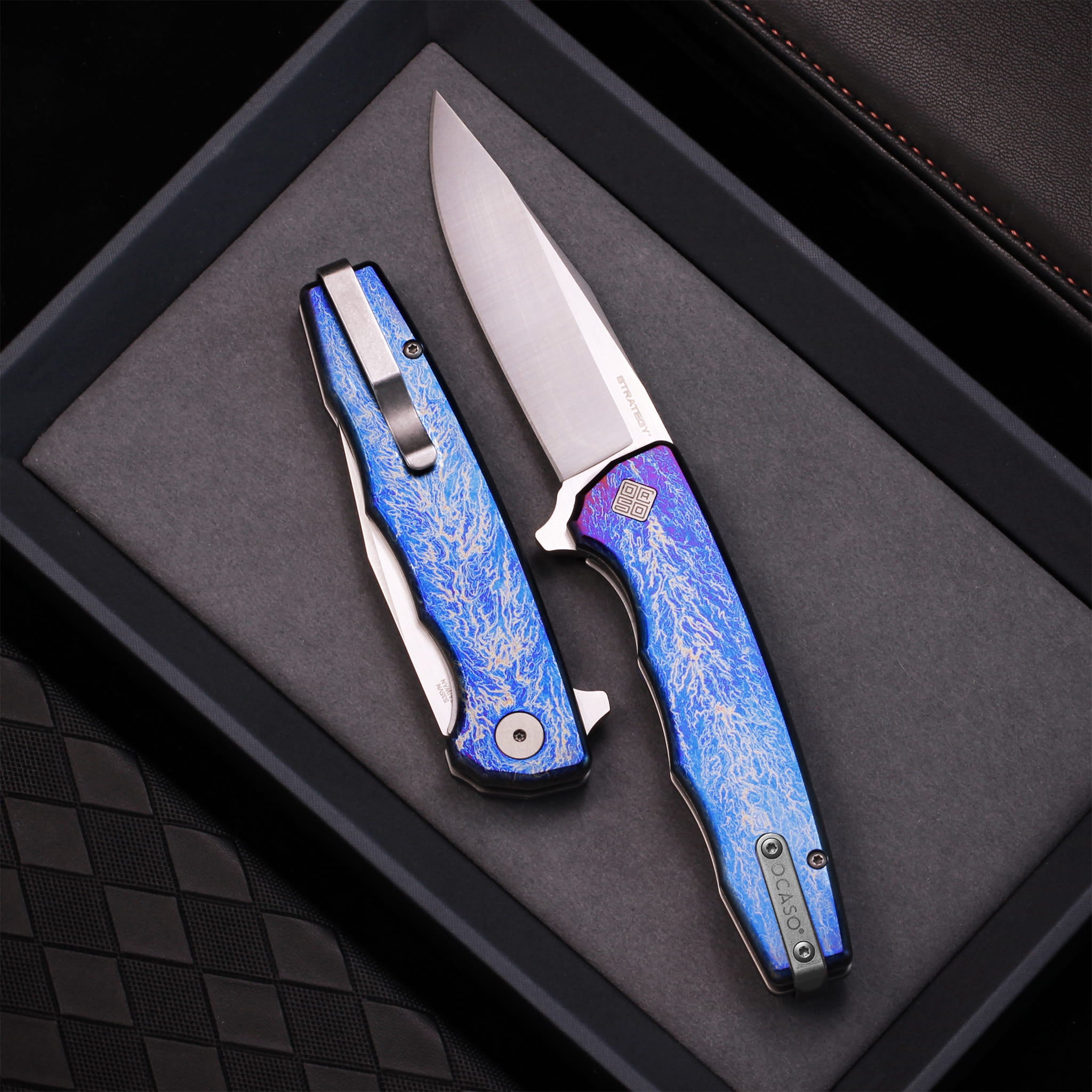 Strategy Titanium – CPM S35VN EDC Pocket Knife | Ocaso