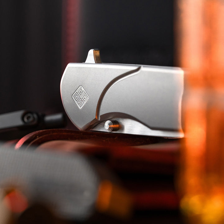 Titanium M390 Gentleman's Pocket Knife Charter