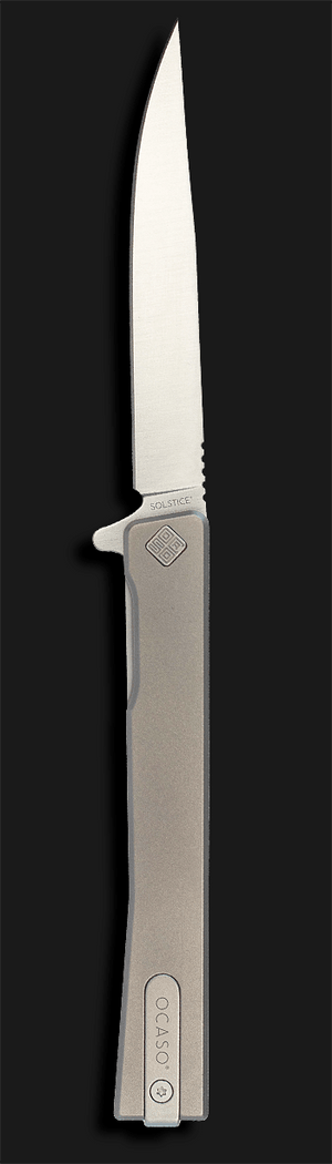 Solstice Titanium Pocket Knife pocket knife