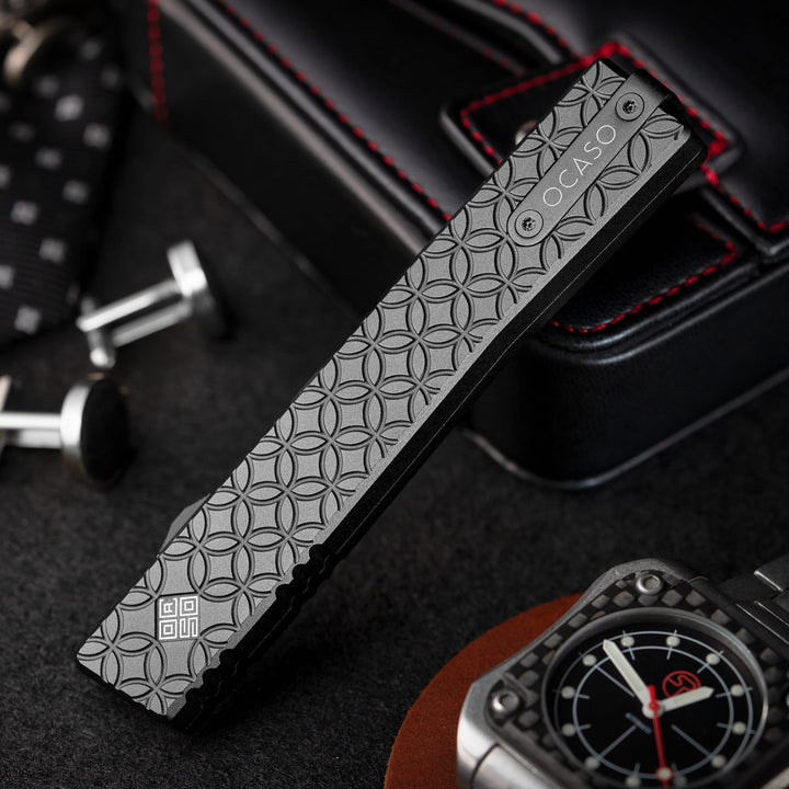 Lucent Automatic OTF Serpentine Blade, Black PVD Finish
