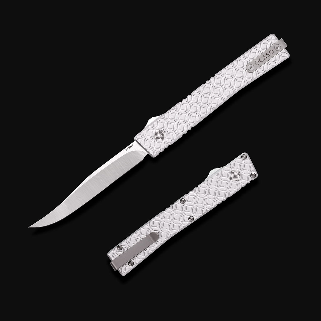 Lucent Automatic OTF Satin Finish Serpentine Blade