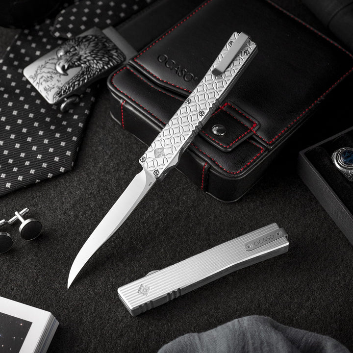 Lucent Automatic OTF Satin Finish Serpentine Blade