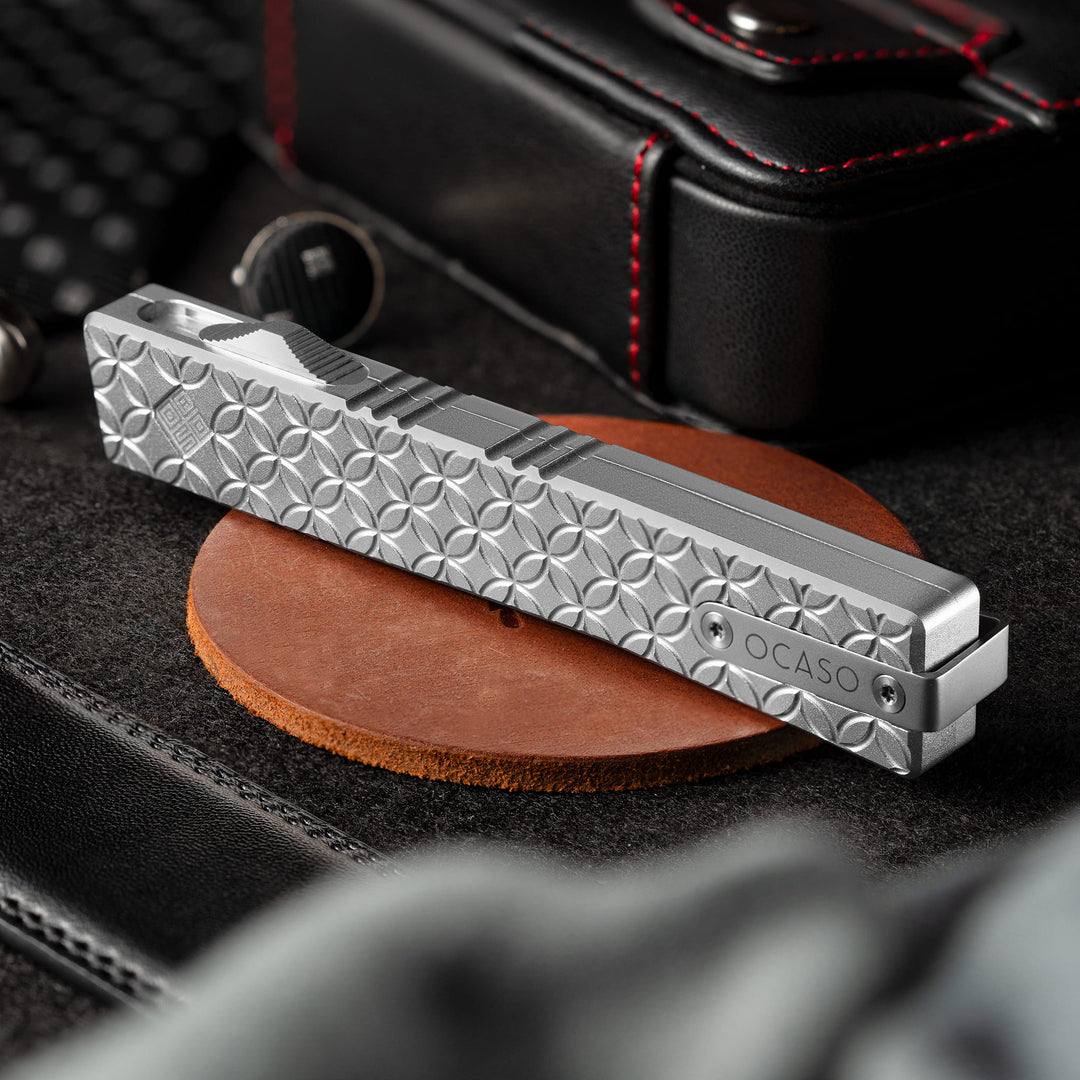 Lucent Automatic OTF Satin Finish Serpentine Blade