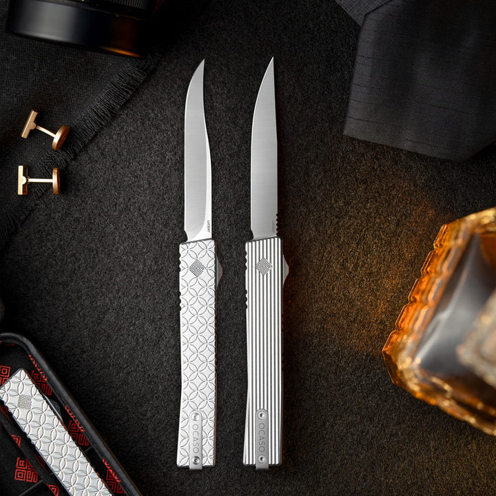 Lucent Automatic OTF Satin Finish Serpentine Blade