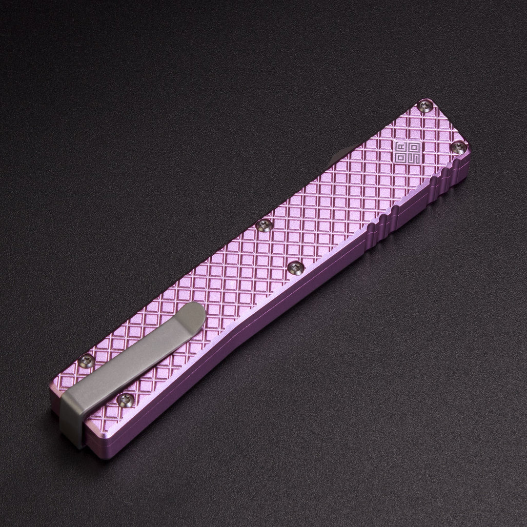 Lucent Automatic OTF Knife Pink