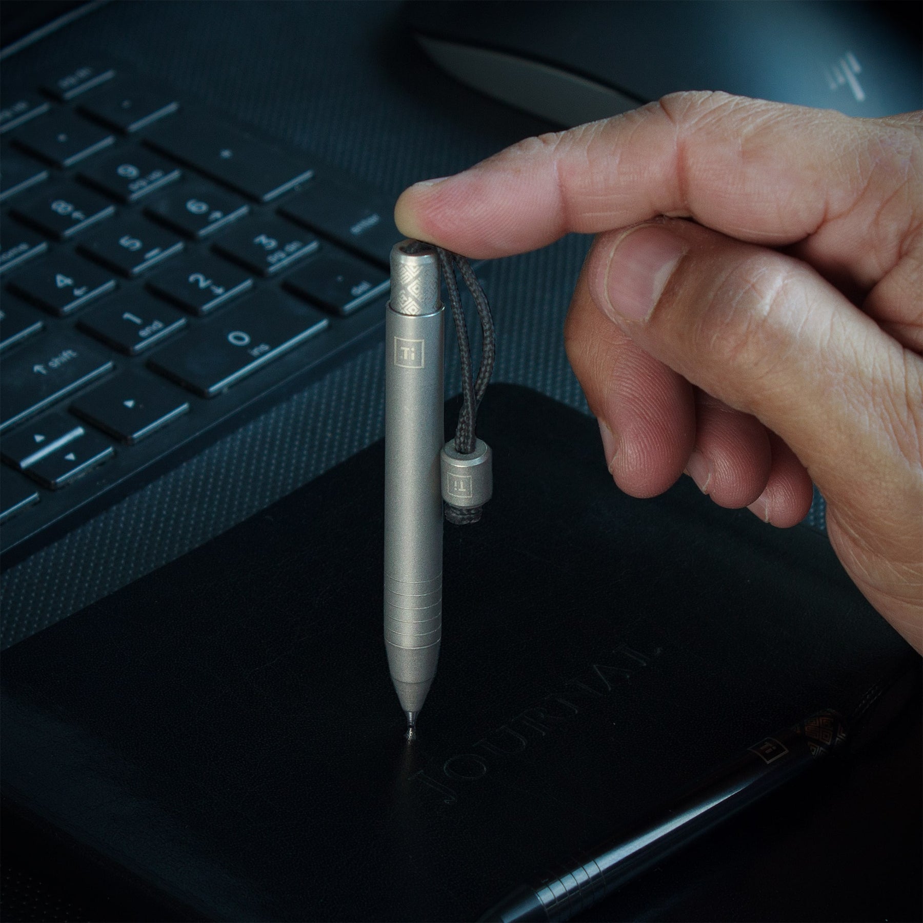 Titanium Mini Pen – Compact EDC Pen by Big Idea Design – OCASO
