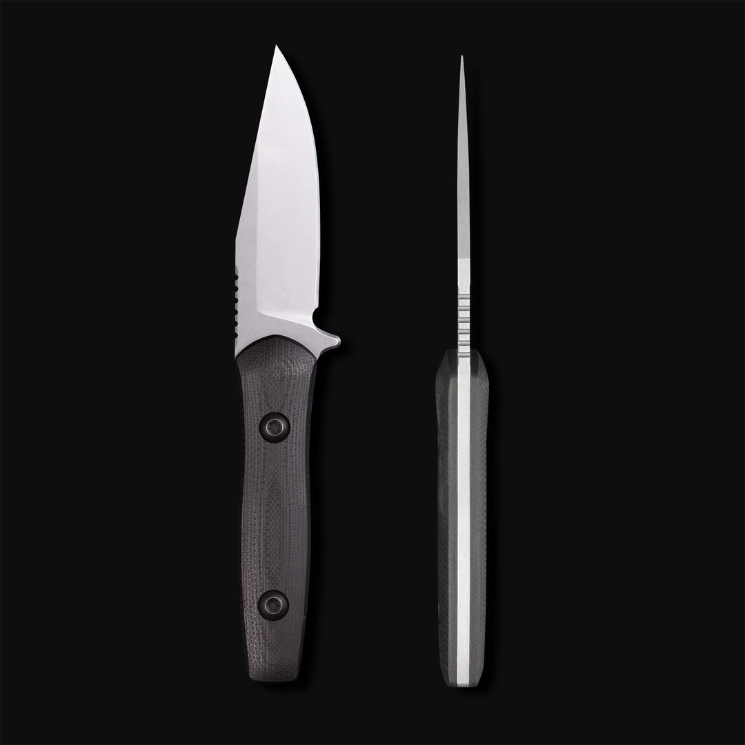 Sevra Toor Knives Gentleman's Knife Fixed Black