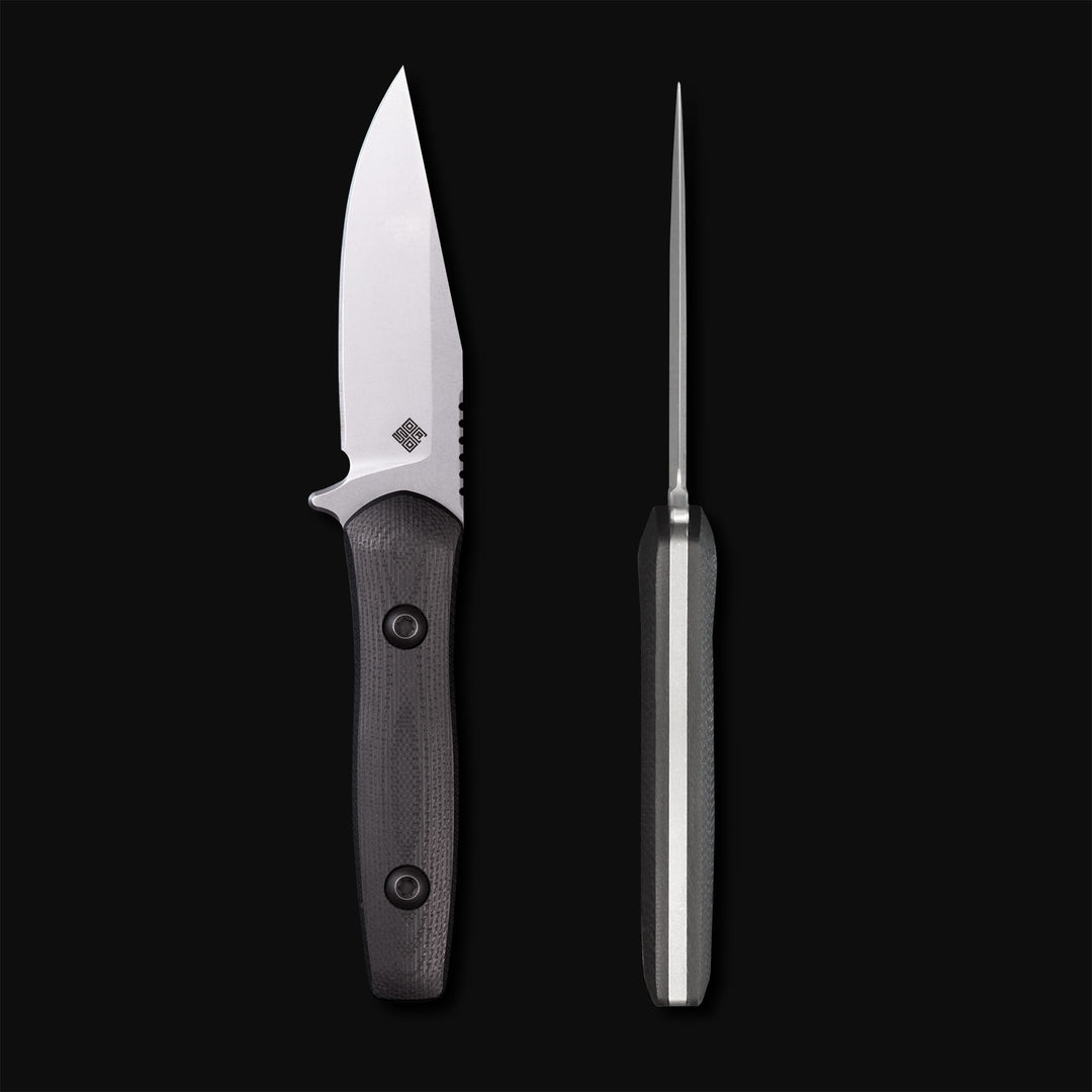 Sevra Toor Knives Gentleman's Knife Fixed Black