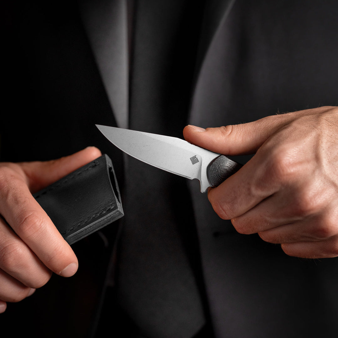 Sevra Toor Knives Gentleman's Knife Fixed Black