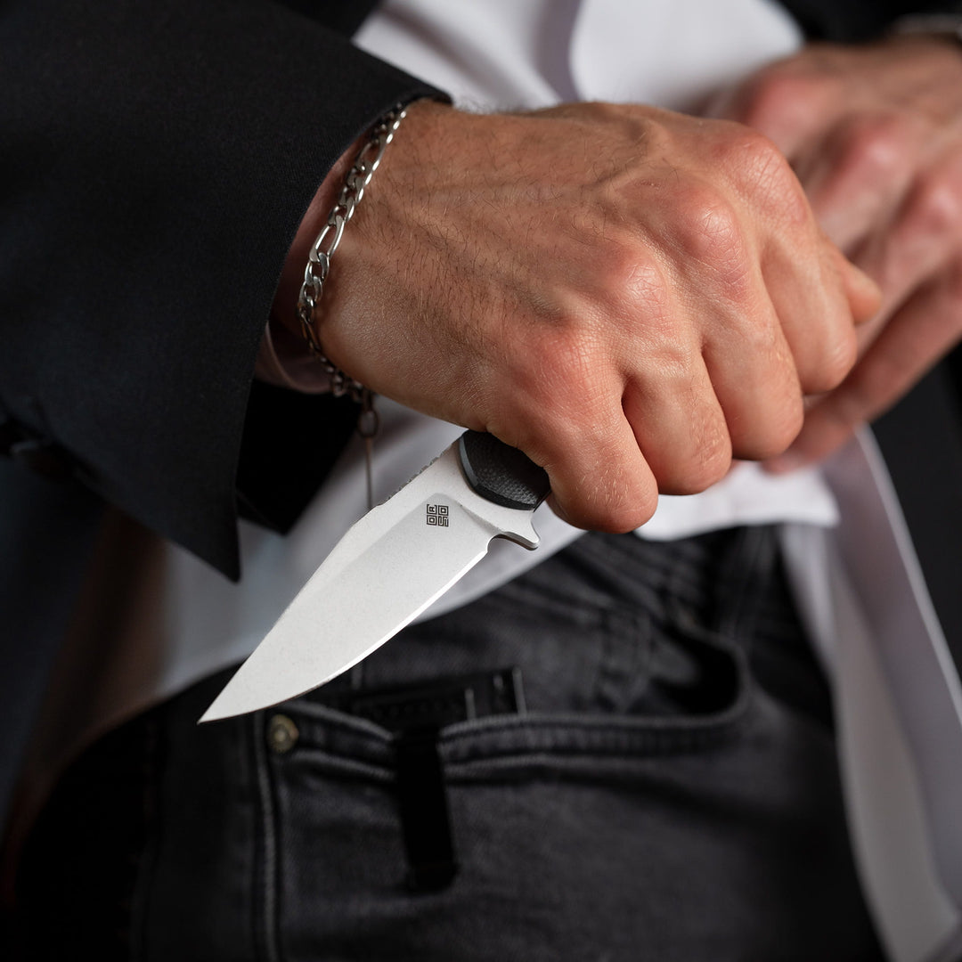 Sevra Toor Knives Gentleman's Knife Fixed Black
