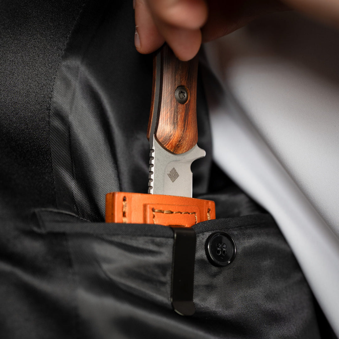 Sevra Toor Knives Gentleman's Knife Fixed Black