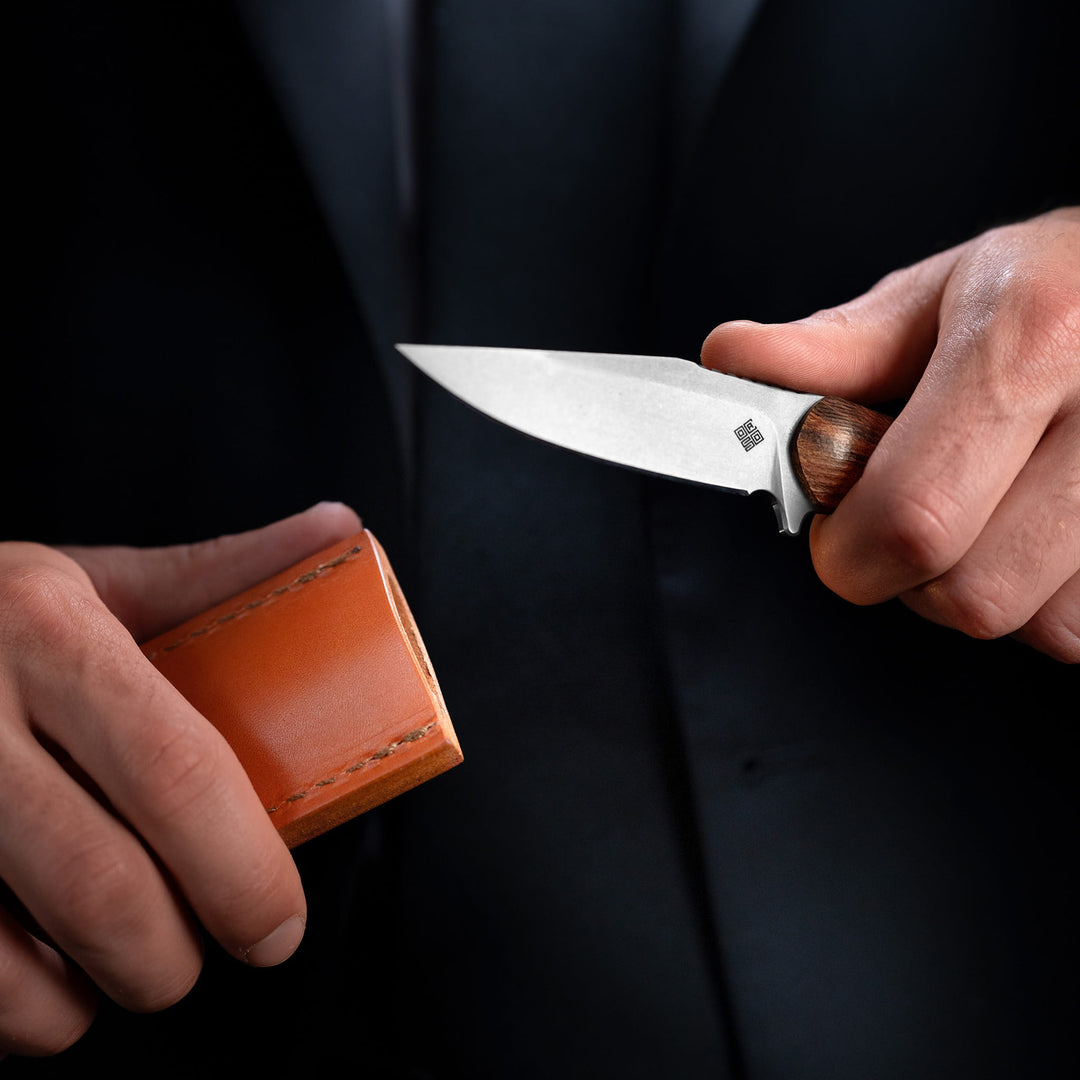 Sevra Toor Knives Gentleman's Knife Fixed Black