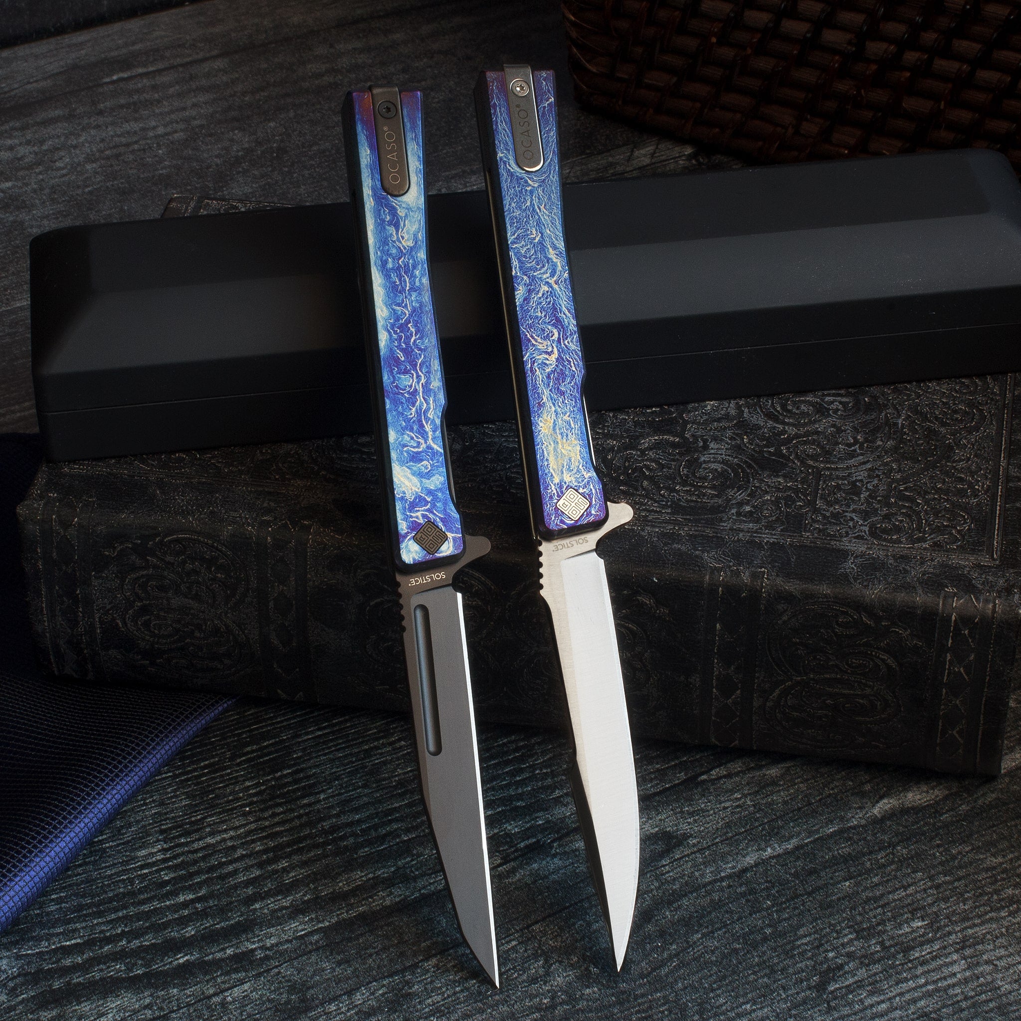 Entropic Anodized Titanium Solstice – Gentleman's Pocket Knife | Ocaso