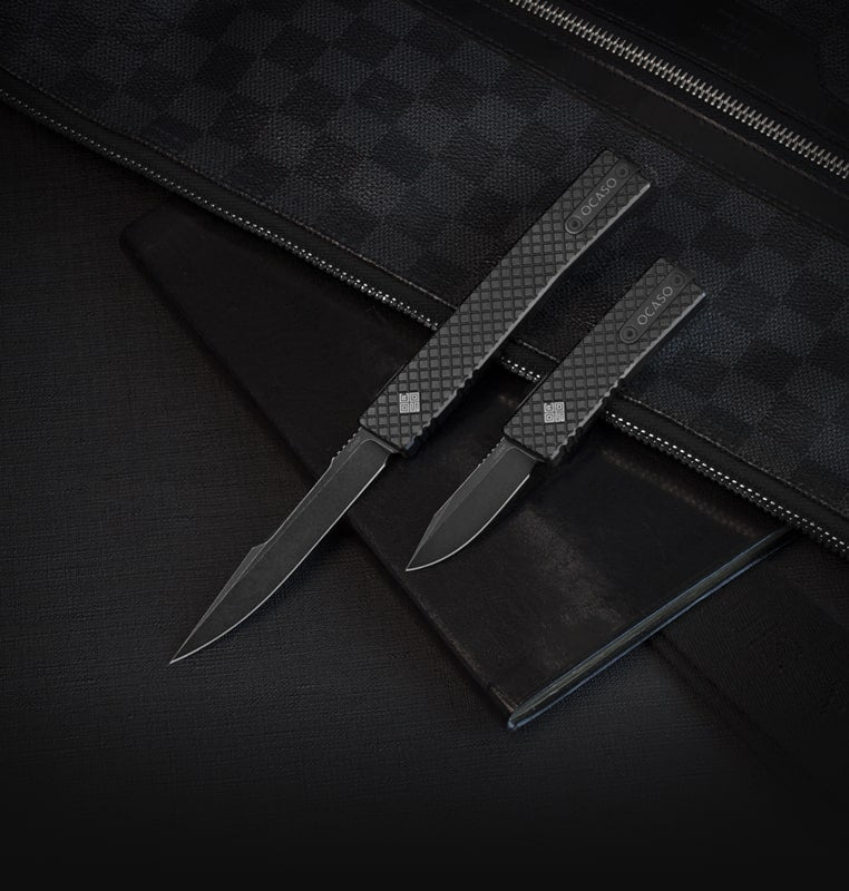 Lucent automatic OTF knife